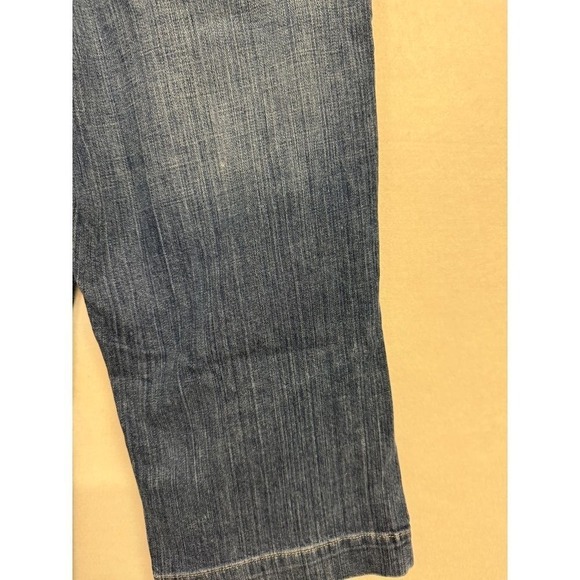 Carhartt | Women's dark Wash denim Capri Pants | size  8   | 31 inch waist - Picture 7 of 9